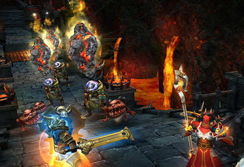 Dungeon champions - Android game screenshots.