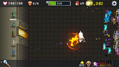 Dungeon defense - Android game screenshots.