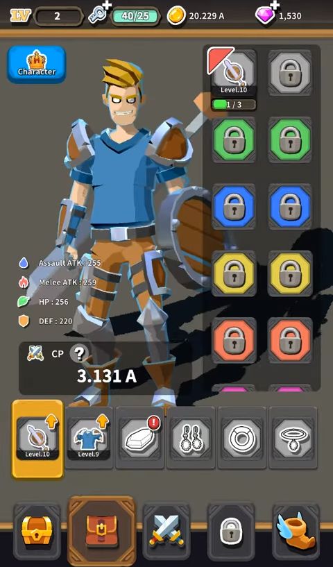 Dungeon of Gods - Android game screenshots.