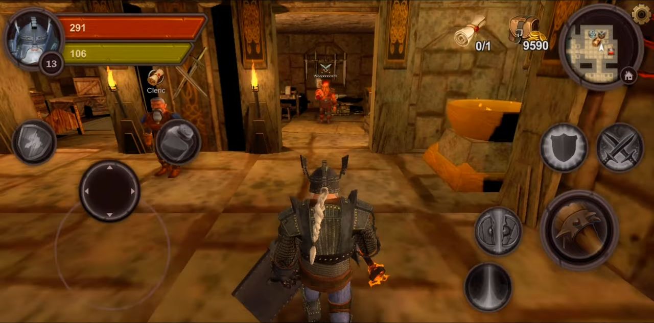 Dungeon Ward - rpg offline - Android game screenshots.
