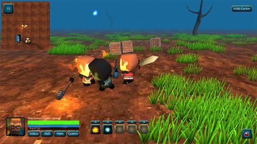 Gameplay of the Dungeon breaker online for Android phone or tablet.