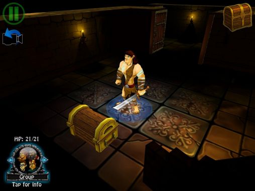 Gameplay of the Dungeon crawlers for Android phone or tablet.
