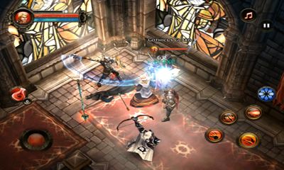 Gameplay of the Dungeon Hunter 2 for Android phone or tablet.