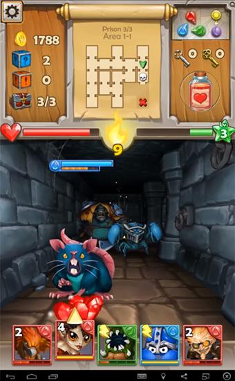 Gameplay of the Dungeon monsters for Android phone or tablet.