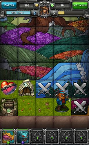 Gameplay of the Dungeons of Evilibrium for Android phone or tablet.