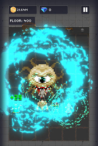 Dunidle: Idle pixel dungeon - Android game screenshots.