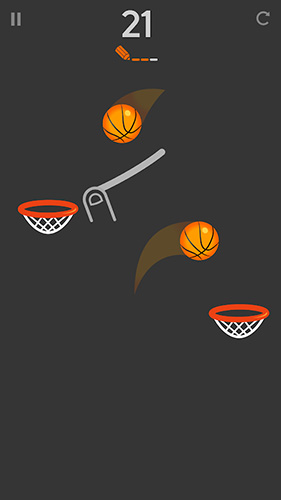 Dunk line - Android game screenshots.