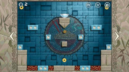 Gameplay of the Dunky dough ball for Android phone or tablet.