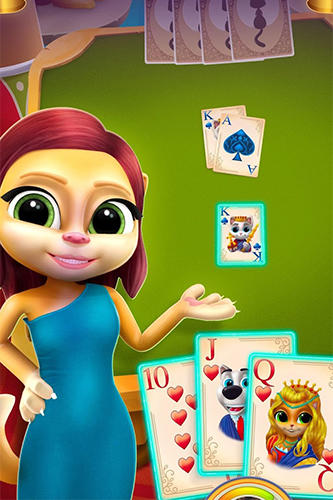 Durak cats: 2 player card game - Android game screenshots.
