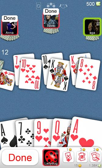 Gameplay of the Durak online for Android phone or tablet.