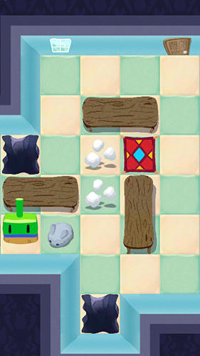 Gameplay of the Dust bunny sweep! for Android phone or tablet.