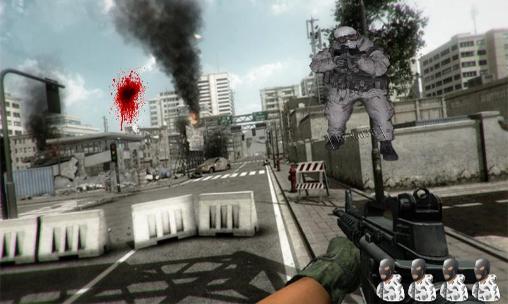 Gameplay of the Duty kill: The sniper heroes target for Android phone or tablet.