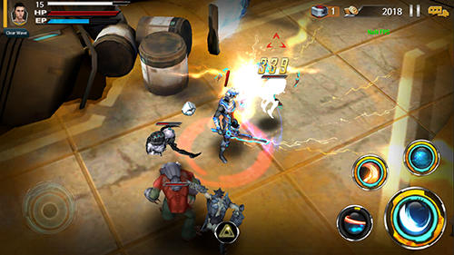 Dystopia: The crimson war - Android game screenshots.