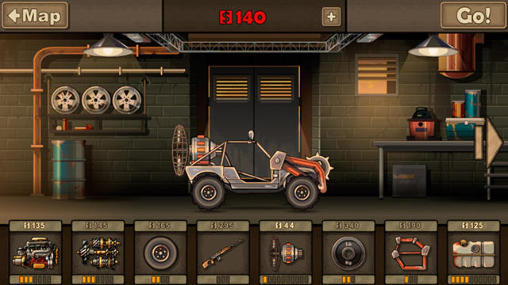 Gameplay of the Earn to die 2 for Android phone or tablet.