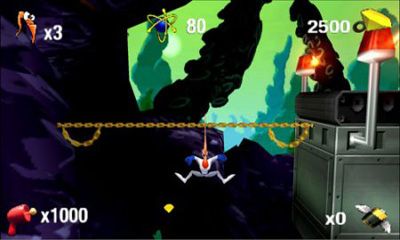 Gameplay of the Earthworm Jim 2 for Android phone or tablet.