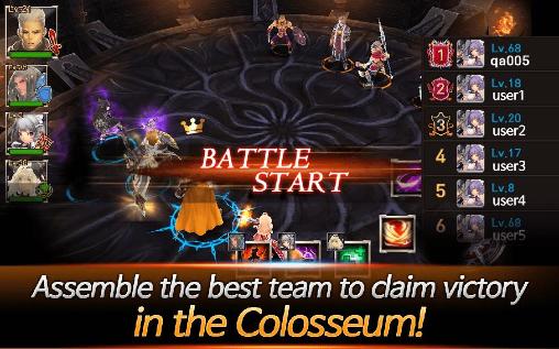 Gameplay of the East legend for Android phone or tablet.