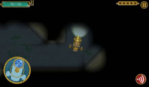 Gameplay of the Echoes: Deep-sea exploration for Android phone or tablet.