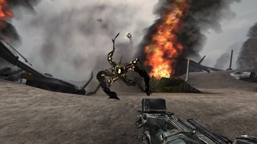 Gameplay of the Edge of tomorrow game for Android phone or tablet.