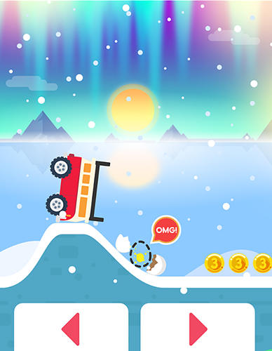 Egg car: Don't drop the egg! - Android game screenshots.