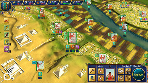 Egypt: Old kingdom - Android game screenshots.