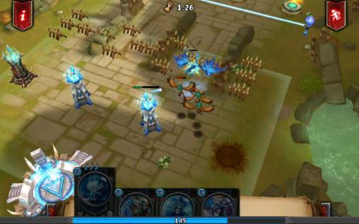 Gameplay of the Elemental rush for Android phone or tablet.