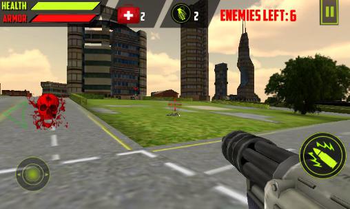 Gameplay of the Elite gunner 3D for Android phone or tablet.