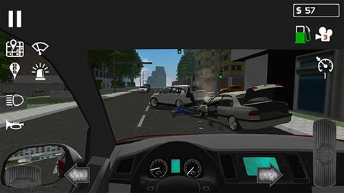 Emergency ambulance simulator - Android game screenshots.