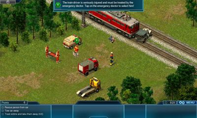 Gameplay of the Emergency for Android phone or tablet.