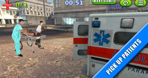 Gameplay of the Emergency rush for Android phone or tablet.