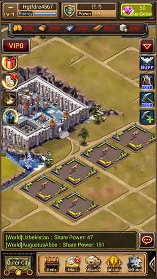 Gameplay of the Empire and civilization for Android phone or tablet.