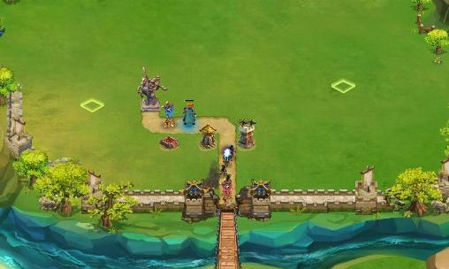 Gameplay of the Empire defense: Hero age for Android phone or tablet.