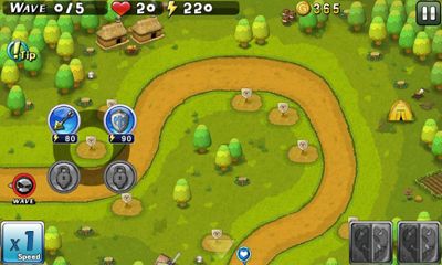 Gameplay of the Empire Rush for Android phone or tablet.