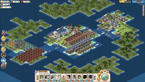Gameplay of the Empires and allies for Android phone or tablet.