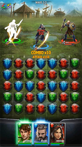 Gameplay of the Empires and puzzles for Android phone or tablet.