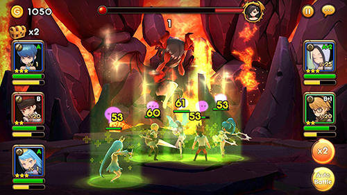 Gameplay of the Enneas saga: Descent of angels for Android phone or tablet.