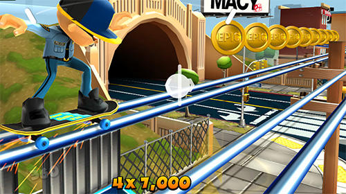 Epic skater 2 - Android game screenshots.