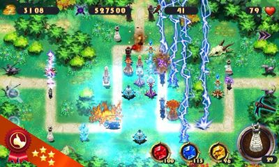 Gameplay of the Epic Defence for Android phone or tablet.