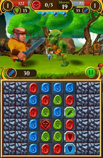 Gameplay of the Epic quest for Android phone or tablet.