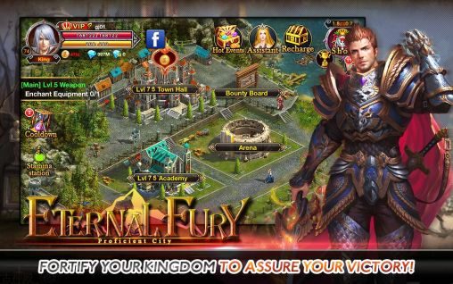 Gameplay of the Eternal fury for Android phone or tablet.