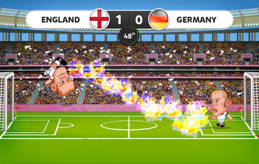 Gameplay of the Euro 2016. Head soccer: France 2016 for Android phone or tablet.