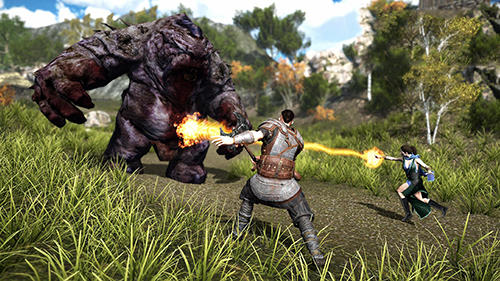 Evil lands: Online action RPG - Android game screenshots.