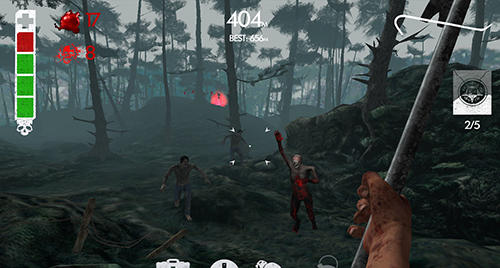 Gameplay of the Evil dead: Endless nightmare for Android phone or tablet.