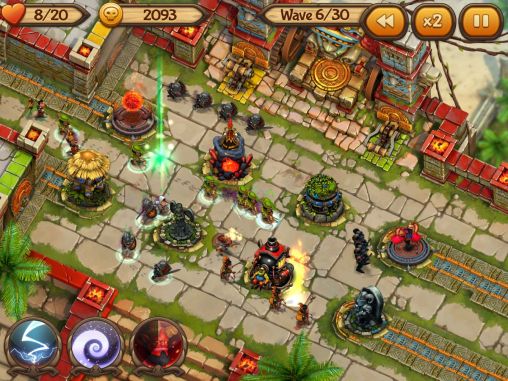 Gameplay of the Evil defenders for Android phone or tablet.