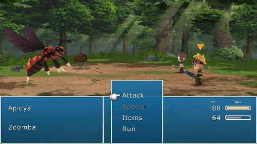 Gameplay of the Evoland for Android phone or tablet.