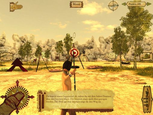 Gameplay of the Evolution: Indian hunter for Android phone or tablet.