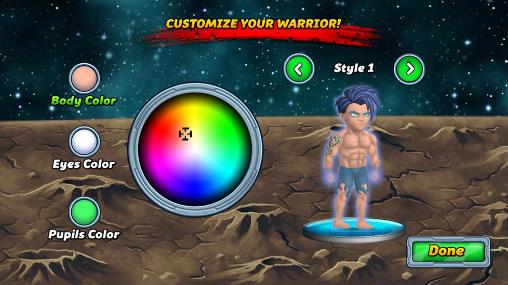 Gameplay of the Evostar: Legendary warrior for Android phone or tablet.