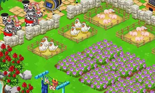 Gameplay of the Exciting farm for Android phone or tablet.