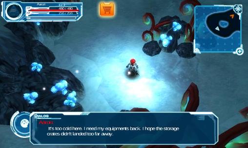 Gameplay of the Exsilium for Android phone or tablet.