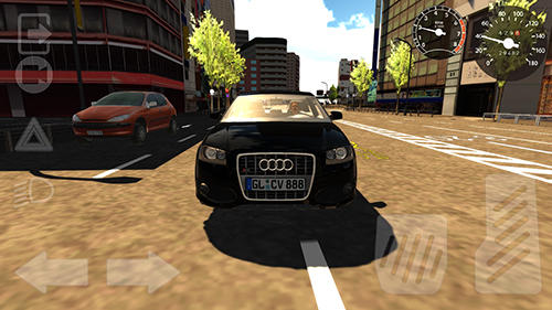 Extreme car driving simulator - Android game screenshots.