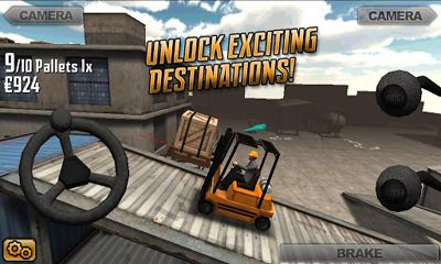 Gameplay of the Extreme Forklifting for Android phone or tablet.